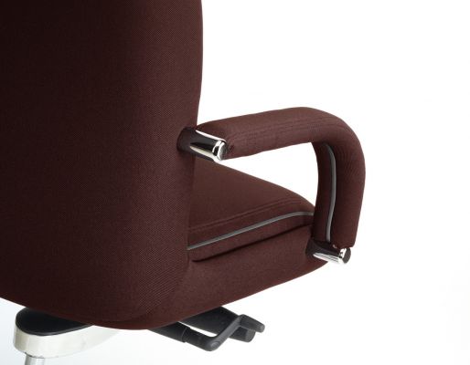 Mr Big Luxy fauteuil direction cuir et tissu